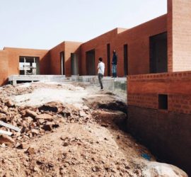 adobe brick wall construction